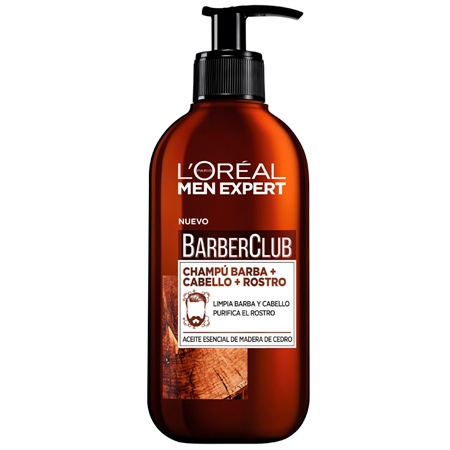 L'Oreal Men Expert Barber Club 3-i-1 Shampoo - 200ML