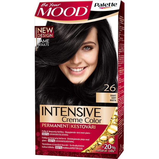 Schwarzkopf MOOD Intensive Creme Color 26 Svart