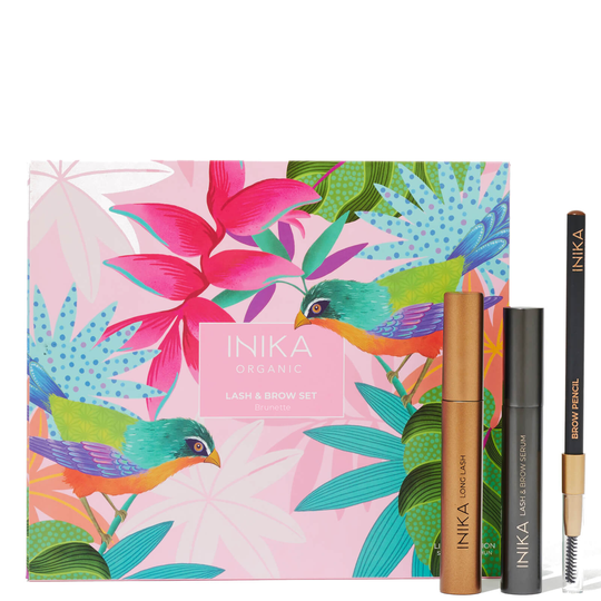 INIKA Lash and Brow Set (Various Shades) - Brunette
