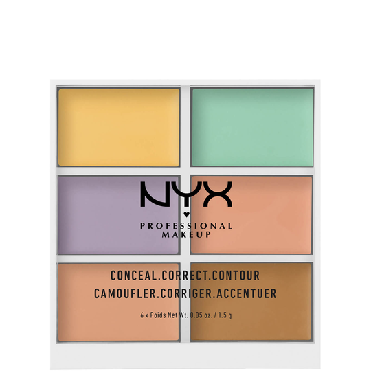 NYX Professional Makeup 3C Palette - Color Correcting Concealer