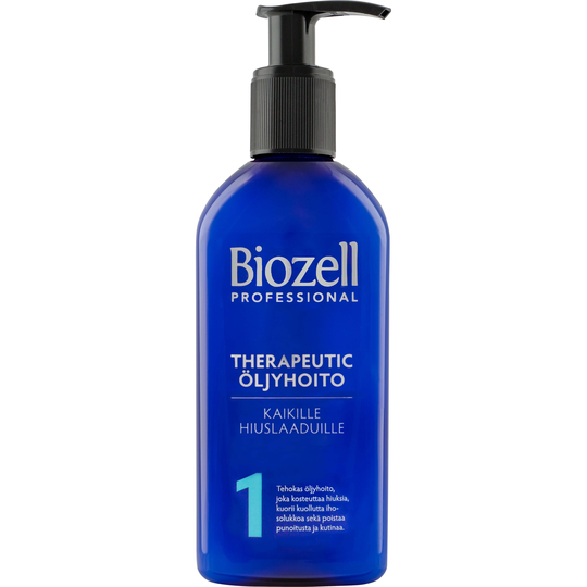 Biozell Therapeutic 1 Oil Cure For All Hair Types 200 ml