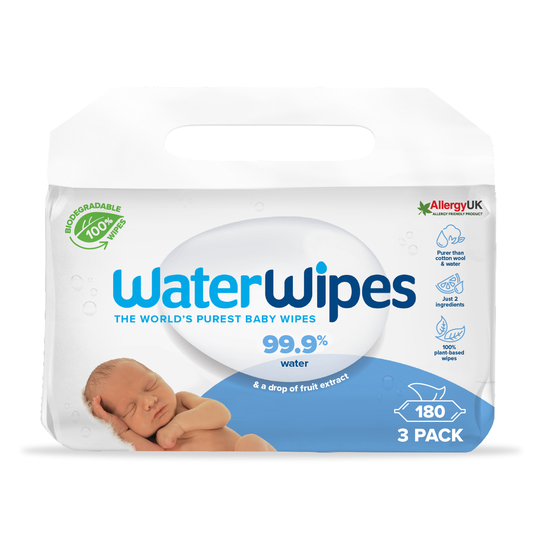 Water Wipes Biodegradable BabyWipes 180 st