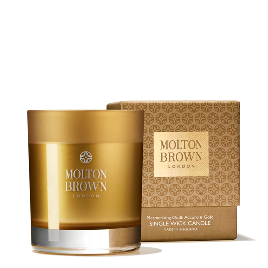 Mesmerising Oudh Accord & Gold Single Wick Candle 180 g