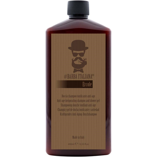 Barba Italiana ERCOLE Anti-age invigorating shampoo and shower gel 400