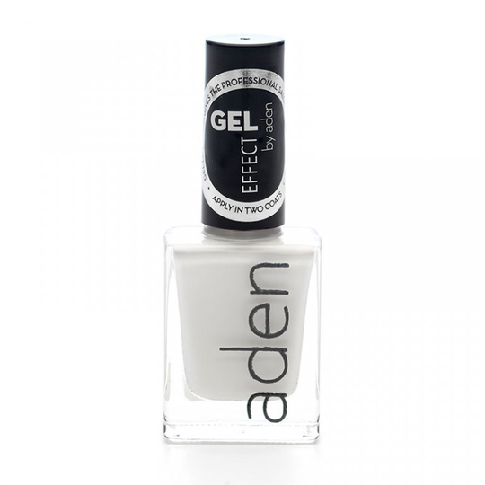 Aden Gel Effect Nail Polish White
