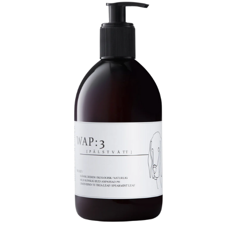 WAP : 3 Pälstvätt Hundschampo - 250ml