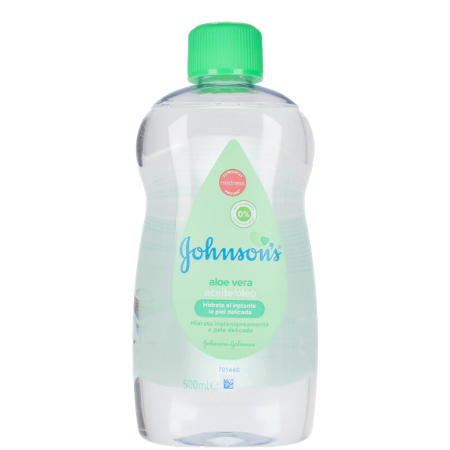 Johnson's Johnsons Aloe Vera Bebis Olja - 500 Ml