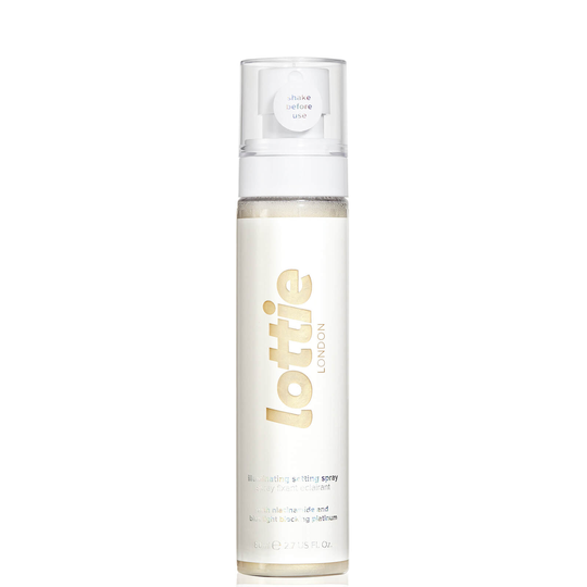 Lottie London Dew and Glow Setting Spray 80ml (Various Shades) - Dewy
