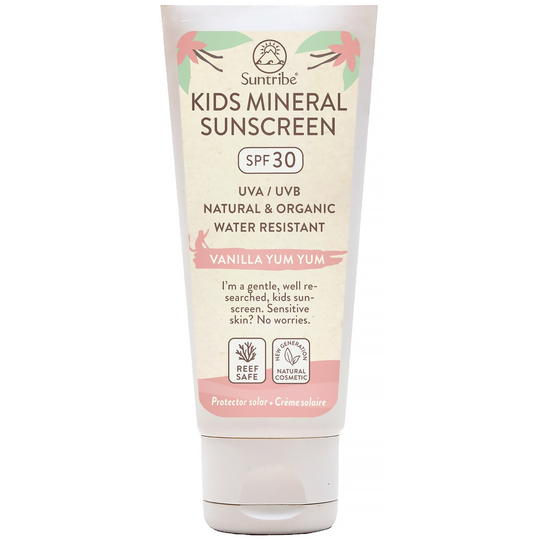 Suntribe Sun Care Suntribe All Natural Mineral Kids Vanilla Sunscreen