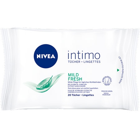 Nivea Intim Våtservetter - 20 st