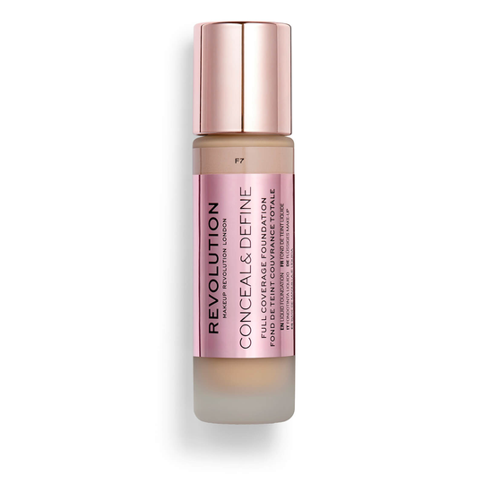 Revolution Conceal & Define Foundation (olika nyanser) - F7