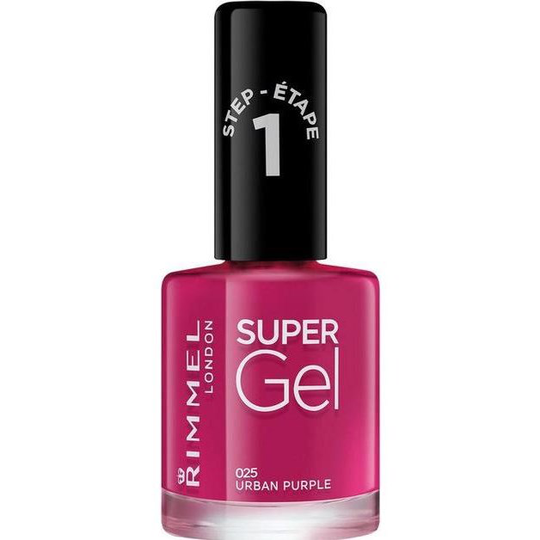 Rimmel Supergel Nailpolish 025 Urban Purple
