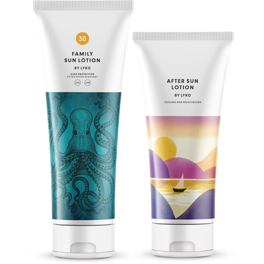 By Lyko Family Sun Lotion SPF 30 Set