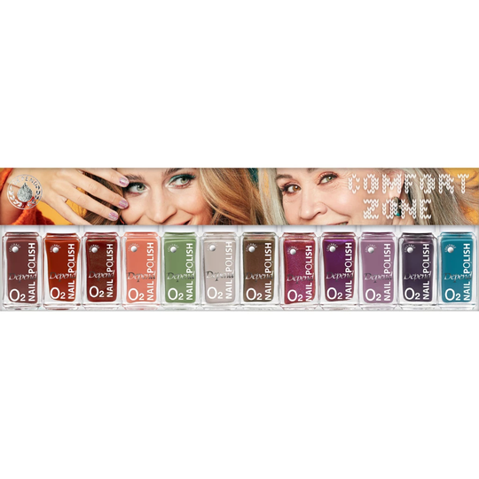 Fall O2 Nail Polish Box 12 pcs