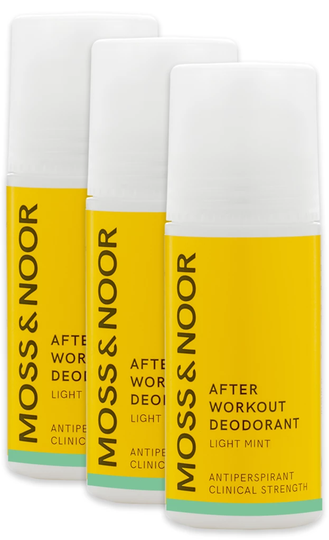 After Workout Deodorant Light Mint 3 Pack