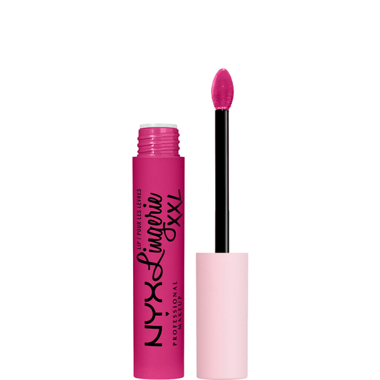 NYX Professional Makeup Lip Lingerie XXL Long Lasting Matte Liquid Lipstick 4 ml (olika nyanser) - Pink Hit