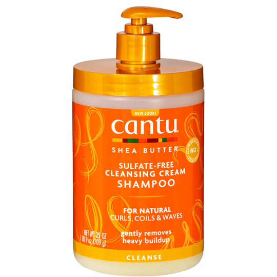 Cantu Shea Butter for Natural Hair Cleansing Cream Shampoo - Salon Size 25 oz