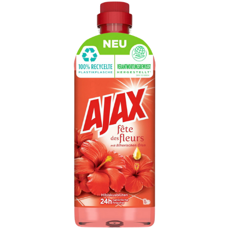 Ajax Hibiskus Rengöringsmedel - 1000 Ml