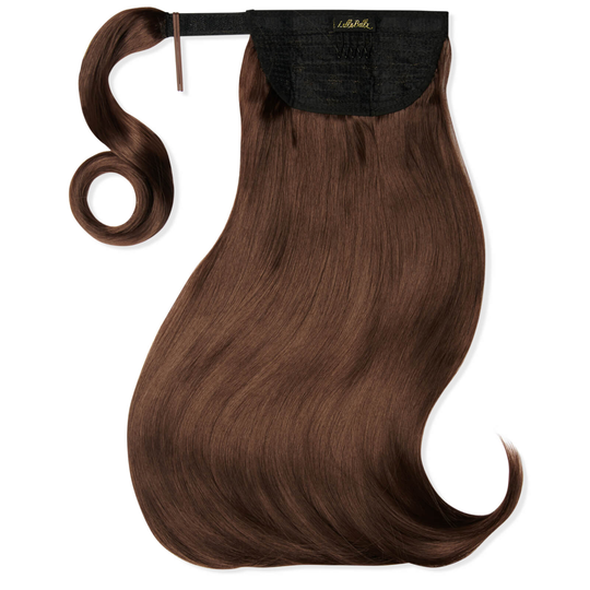 LullaBellz Mini Grande 18 90S Bounce Wraparound Pony (Various Shades) - Choc Brown