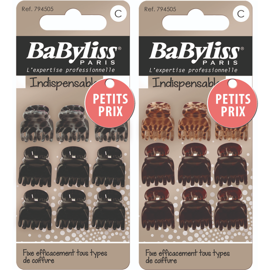 BaByliss Paris Accessories 794505 Minikrokoklämma 9 St