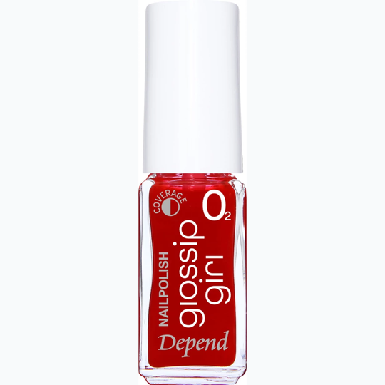 O2 Nail Polish 6019 Red Rumor