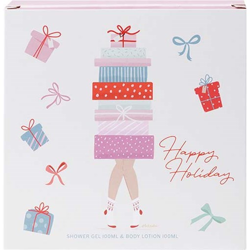 Happy Holiday Shower Gel & Body Lotion Set