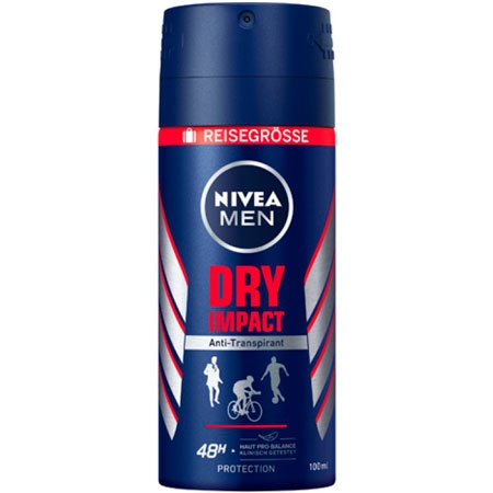 Nivea Men Dry Impact Deodorant - 100ml