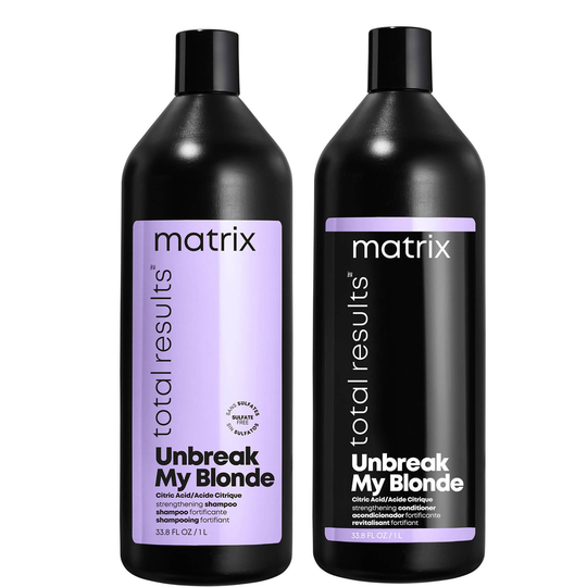 Matrix Total Results Unbreak My Blonde Schampo och balsam 1000 ml Duo