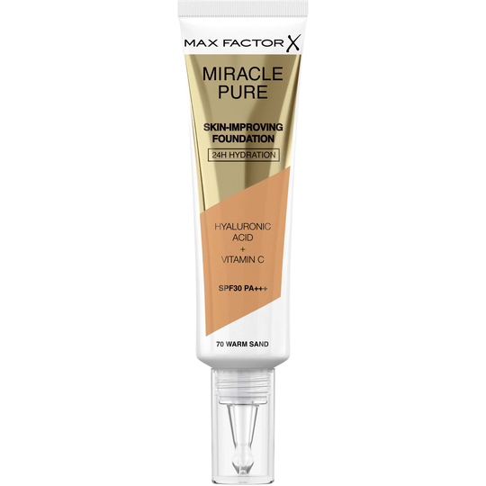Max Factor Miracle Pure Skin-Improving Foundation 70 Warm Sand