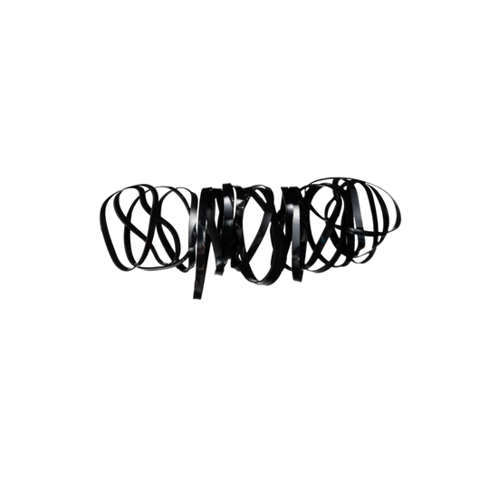 Mini Elastics Black 20-pack