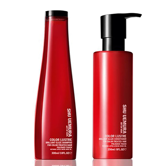 Shu Uemura Art of Hair Color Lustre Sulfate Free Shampoo (300ml) and Conditioner (250ml)