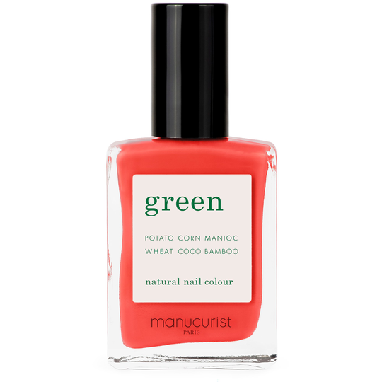 Manucurist Green Nail Polish Red Coral