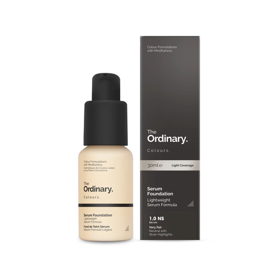 Serum Foundation 1.0 NS Very Fair Neutral Silver