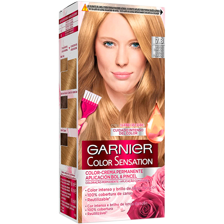 Garnier Färg Förnimmelser Hårfärg - 7.2 Gyllene Blond