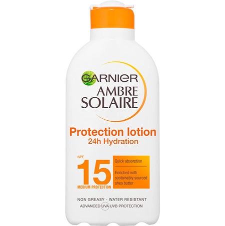 Garnier Ambre Solaire SPF15 Solkräm - 200ml