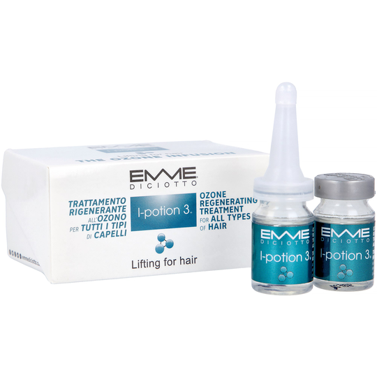 Emmediciotto I-Potion 3 Lifting For Hair Ozone Treatment Phials 2 pac