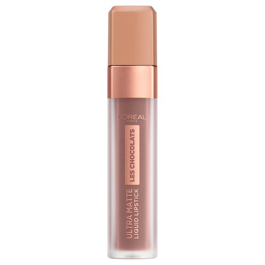 L'Oréal Paris Les Chocolats Ultra Matte Liquid Lipstick (olika nyanser) - 858 Oh my Choc