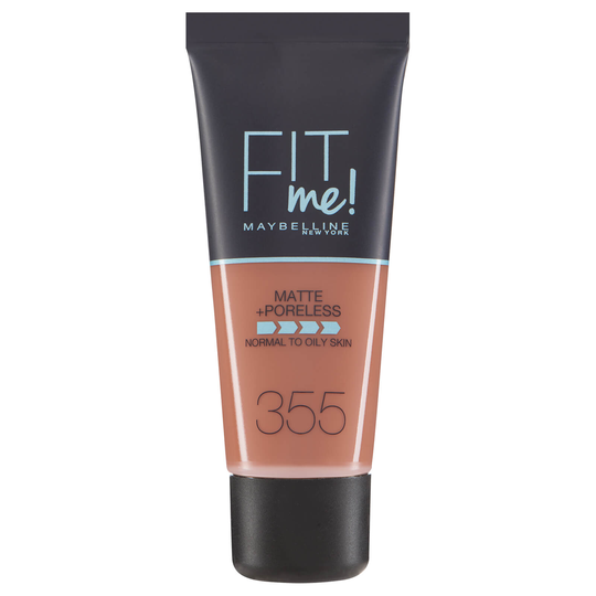 Maybelline Fit Me! Matte & Poreless Foundation 30 ml (olika nyanser) - 355 Pecan