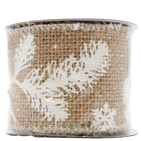 Decoris Dekorativa Band Natur - Snö & Bra