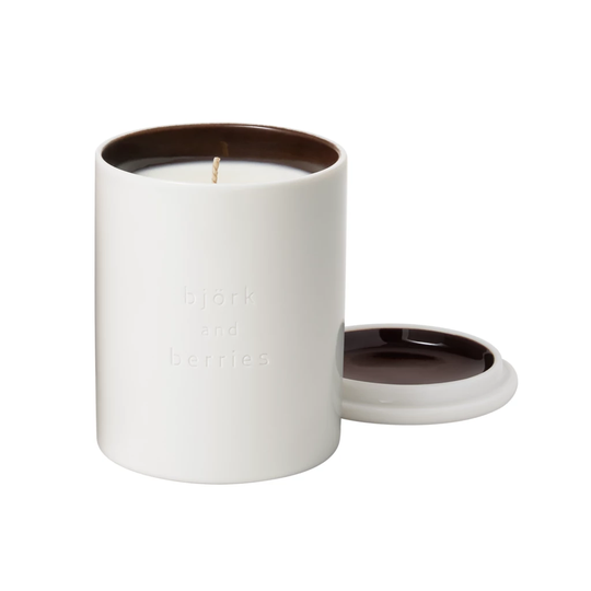 White Forest Scented Candle