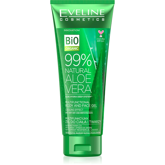 Eveline Cosmetics 99% Natural Aloe Vera Body&Face Gel 250 ml