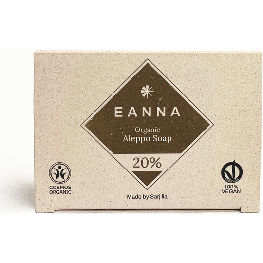 Eanna Ekologisk Aleppotvål 20% Lagerbärsolja