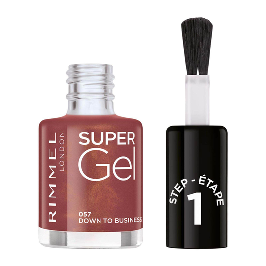 Rimmel Super Gel Nail Polish 12ml (Various Shades) - Down to Business