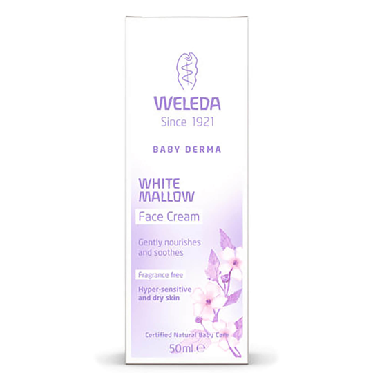 Weleda Baby Derma White Mallow Face Cream (50 ml)
