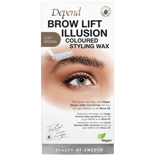 Perfect Eye Brow Illusion Wax Brown