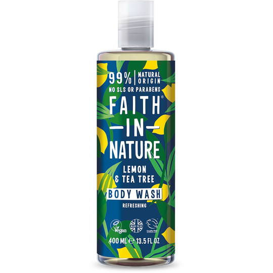 Faith in Nature Lemon & Tea Tree Bodywash 400 ml