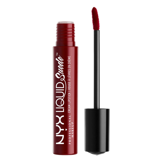 NYX Professional Makeup Liquid Suede Cream Lipstick (olika nyanser) - Cherry Skies