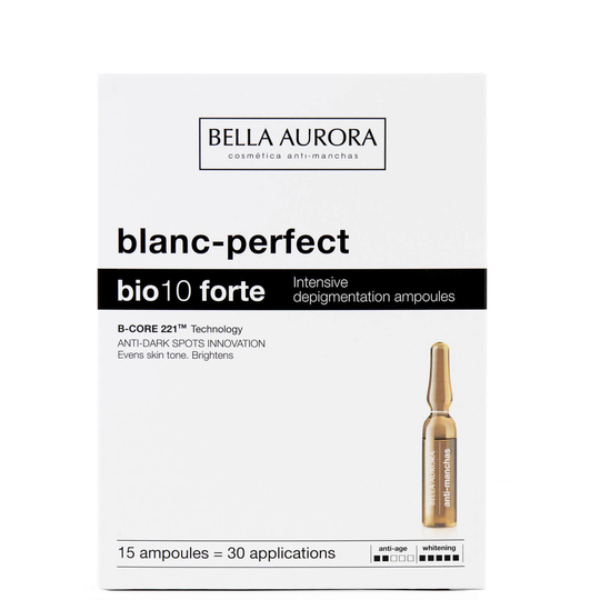 Bella Aurora Bio10 Forte Intensive Anti-Dark Spot Treatment Ampoules 30ml