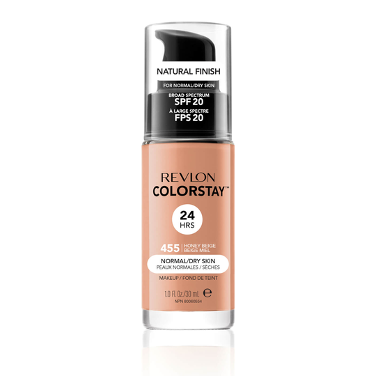 Revlon ColorStay Make-Up Foundation for Normal/Dry Skin (Various Shades) - Honey Beige