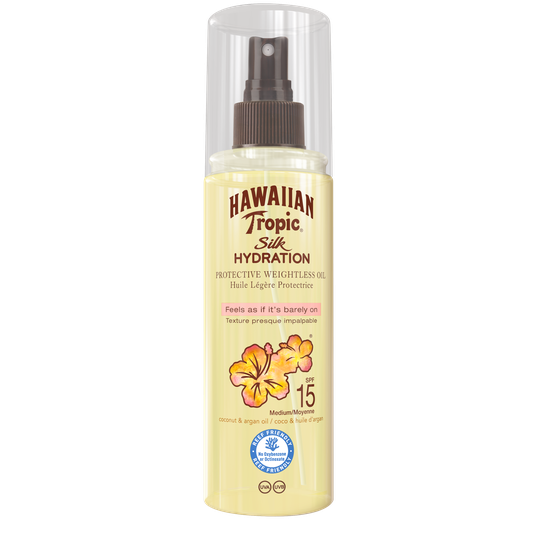 Hawaiian Tropic Silk Hydration Dry Oil Mist SPF15 150 ml
